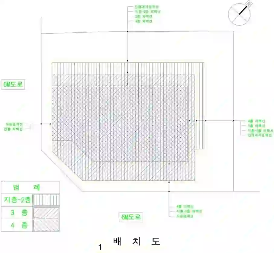 영성뉴빌리지 배치도 이미지